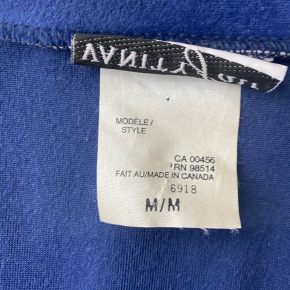 Vanity fair 2 pieces velour loundge blue - Picture 9 of 16